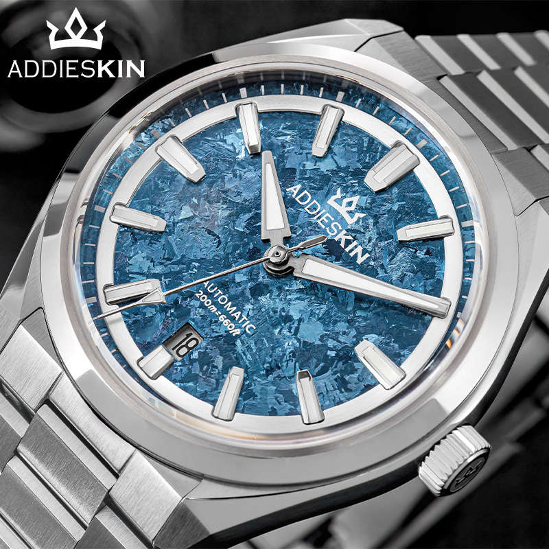 Body Jewelry Titanium - ADDIESKIN Luxury Watch Sapphire Titanium Dial