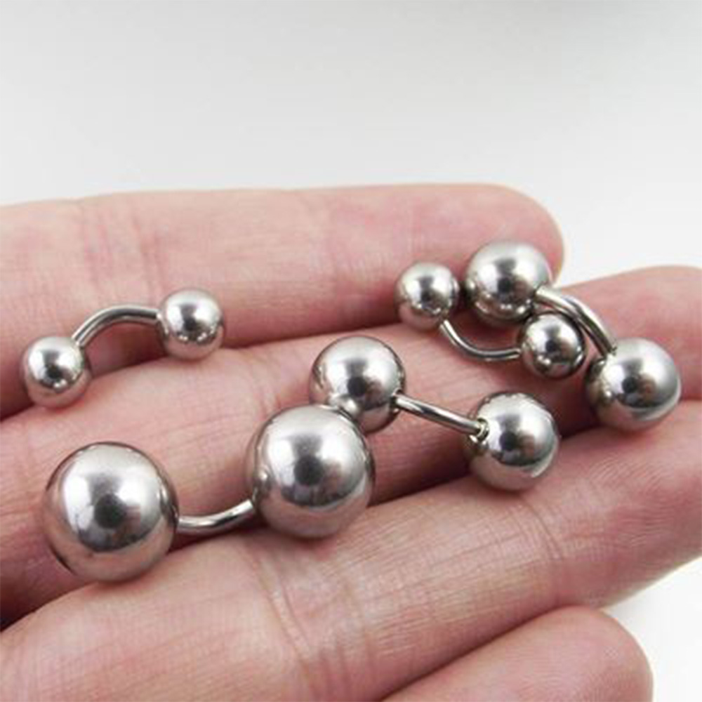 1 Pcs PA Nipple Vaginal Ring b - Nipple Bar Curved review and price