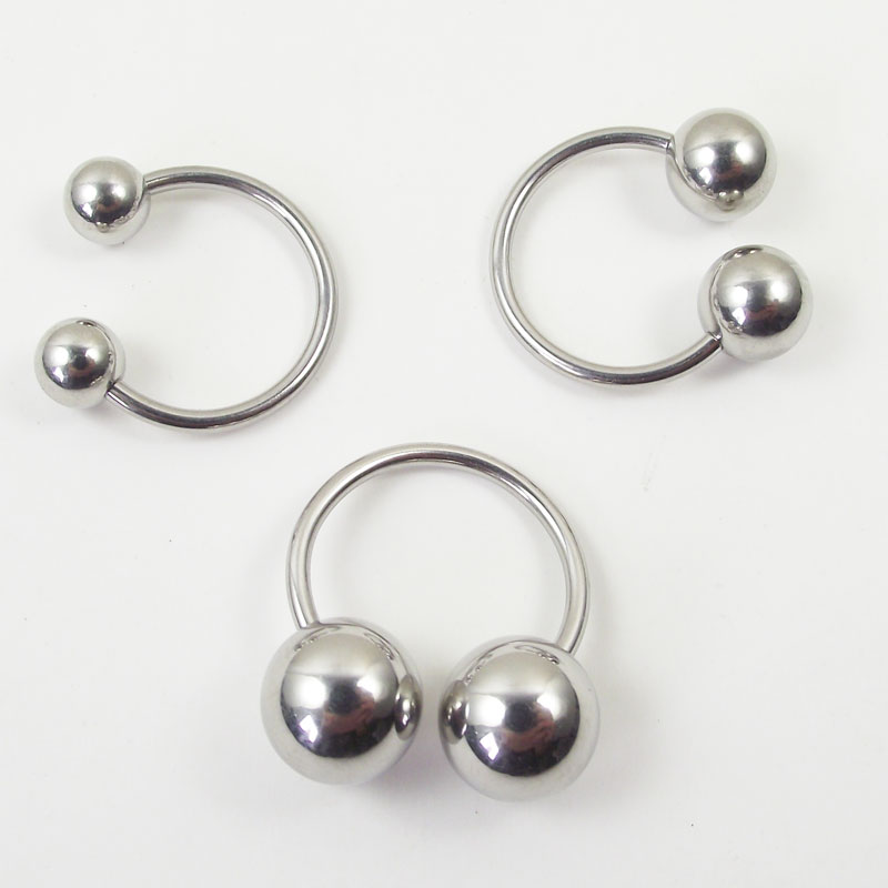 Big Ball Stainless Steel Barbe - Nipple Bar Curved review and price