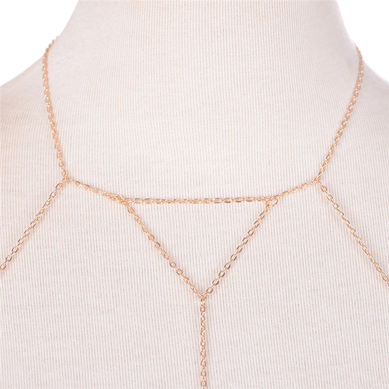 Gold Silver Fashion Link Chain - Body Jewelry Sale review and price