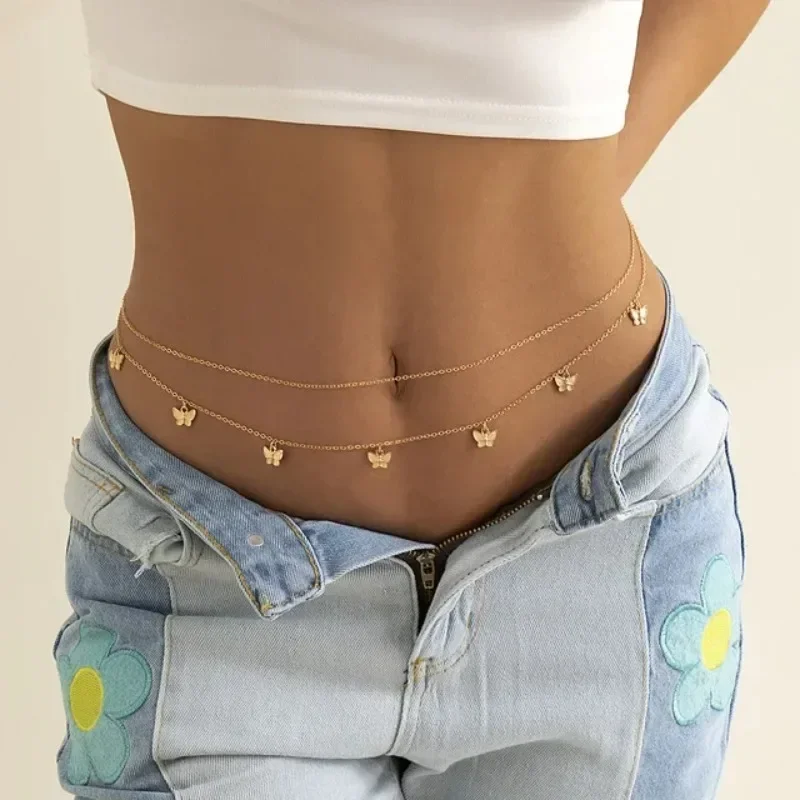 New Charm Sexy Double Layer Bu - Body Jewelry Sale review and price