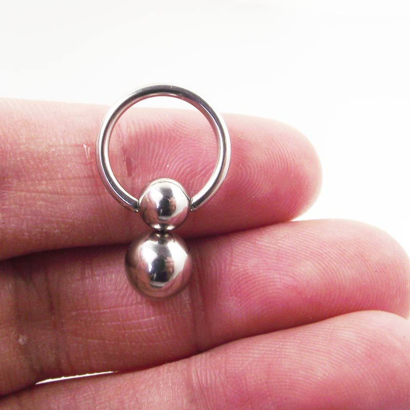 1 Piece Stainless Steel Double - Nipple Bar Curved review and price