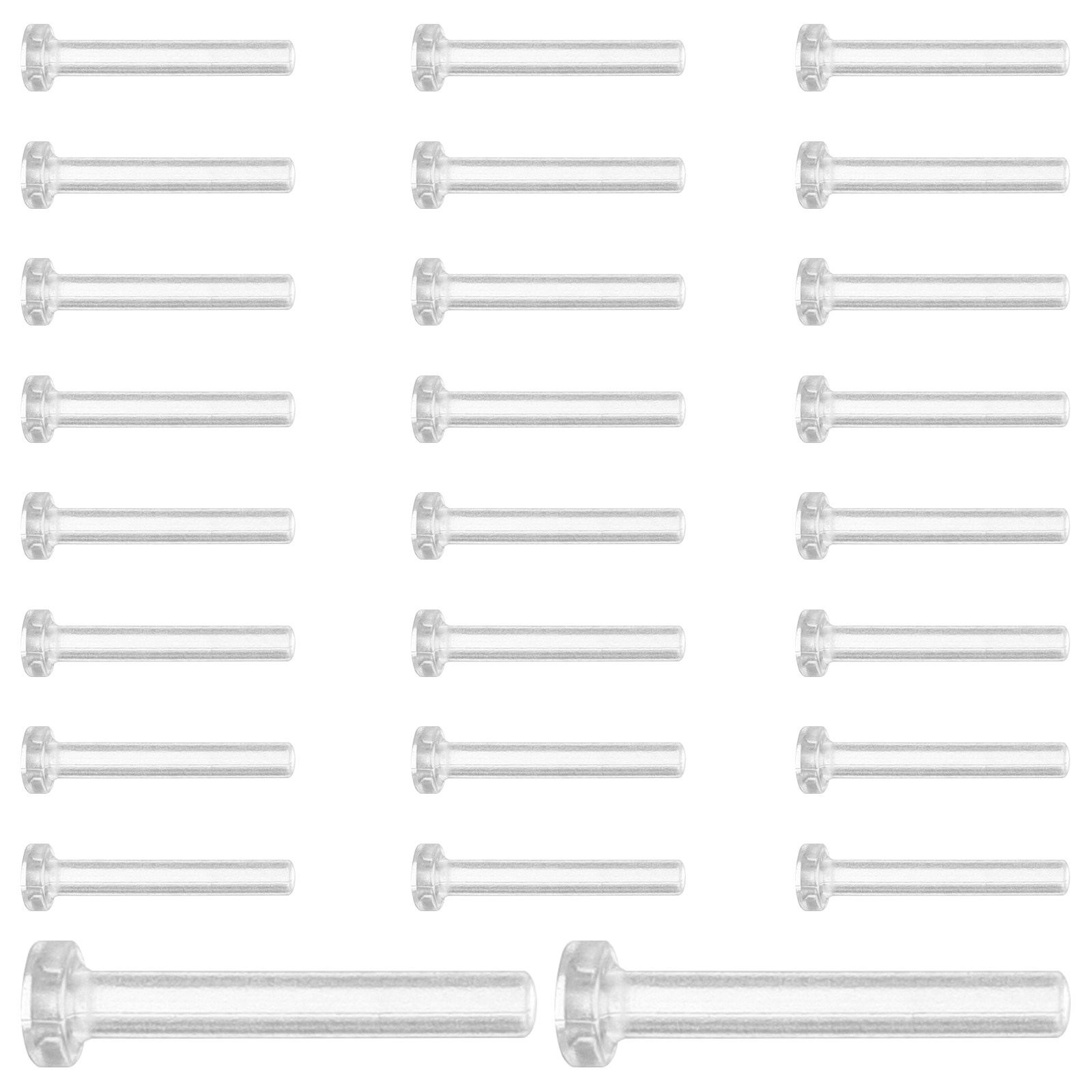 50Pcs Clear Earring Pin Protec - Body Jewelry For Sensitive Skin review and price