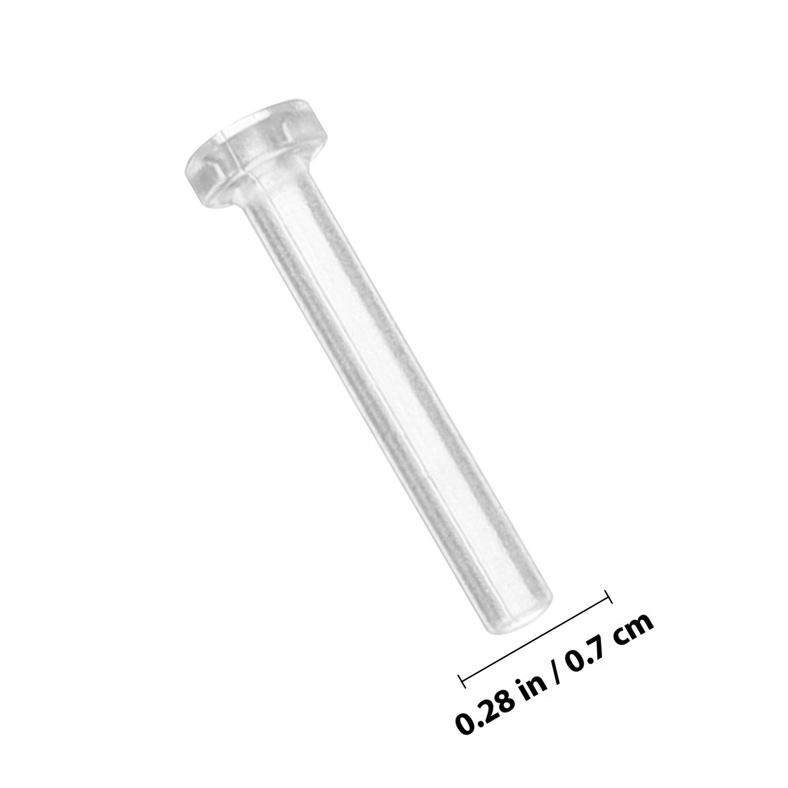 50Pcs Clear Earring Pin Protec - Body Jewelry For Sensitive Skin review and price