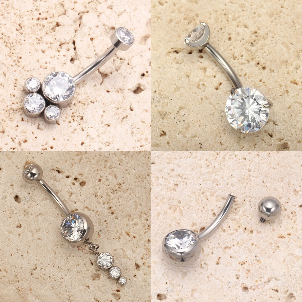 ASTM F136 Titanium 14G Hinged  - Body Jewelry For Sensitive Skin review and price