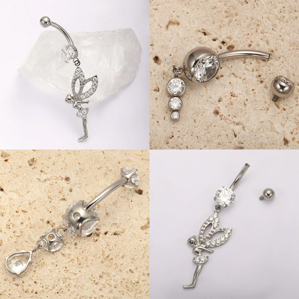 ASTM F136 Titanium 14G Hinged  - Body Jewelry For Sensitive Skin review and price