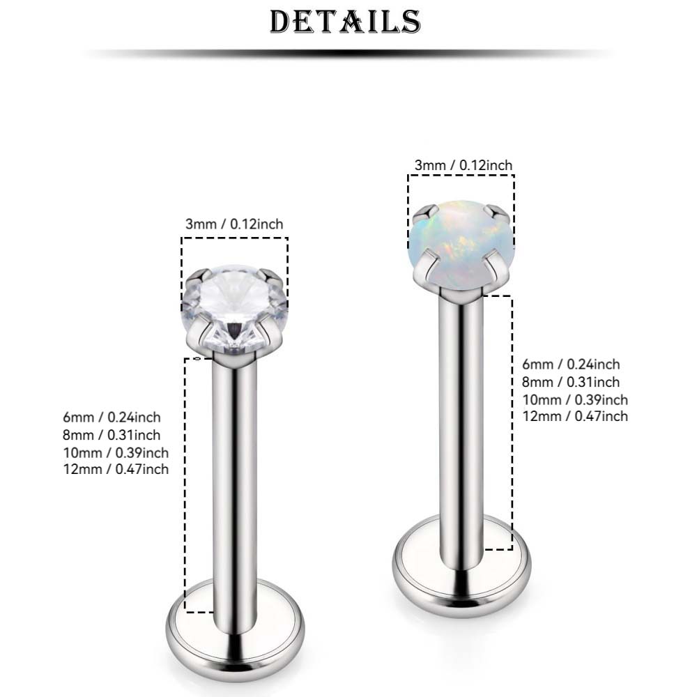 16G Stainless Steel Nose Rings - Body Jewelry For Sensitive Skin review and price