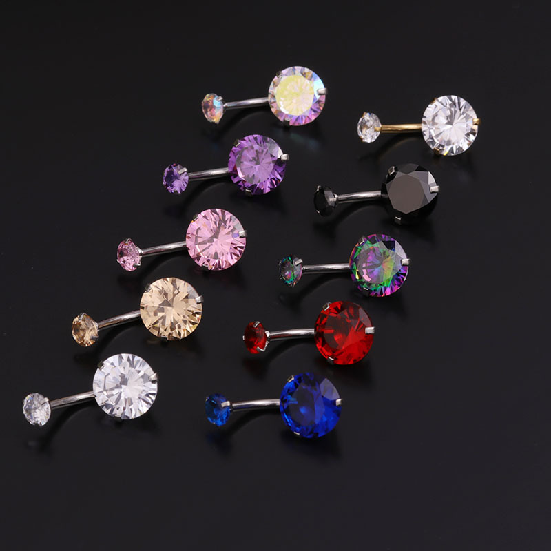 14G Belly Button Rings Surgica - Body Jewelry For Sensitive Skin review and price
