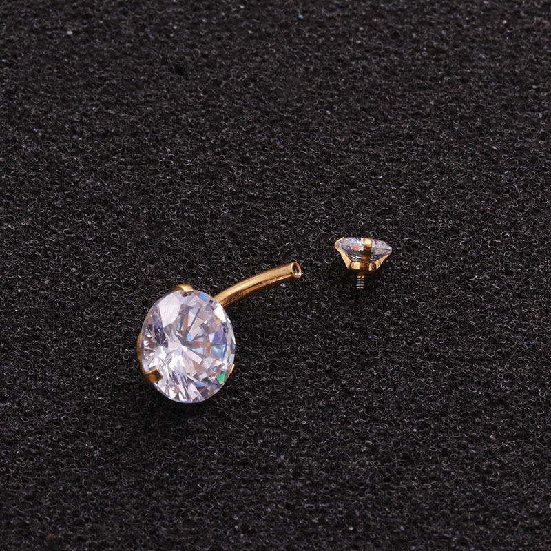 14G Belly Button Rings Surgica - Body Jewelry For Sensitive Skin review and price
