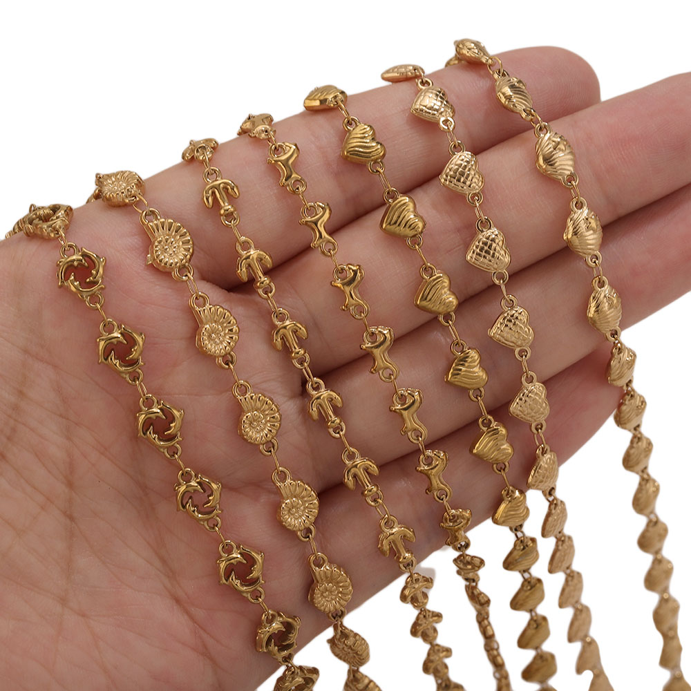 1M PVD Gold Stainless Steel He - Body Jewelry Chains review and price