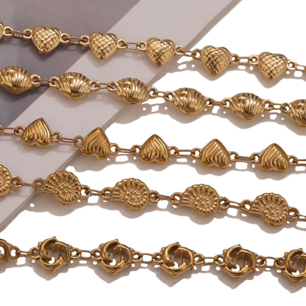 1M PVD Gold Stainless Steel He - Body Jewelry Chains review and price