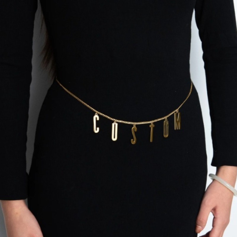 Personalized Custom Name Waist - Body Jewelry Names review and price