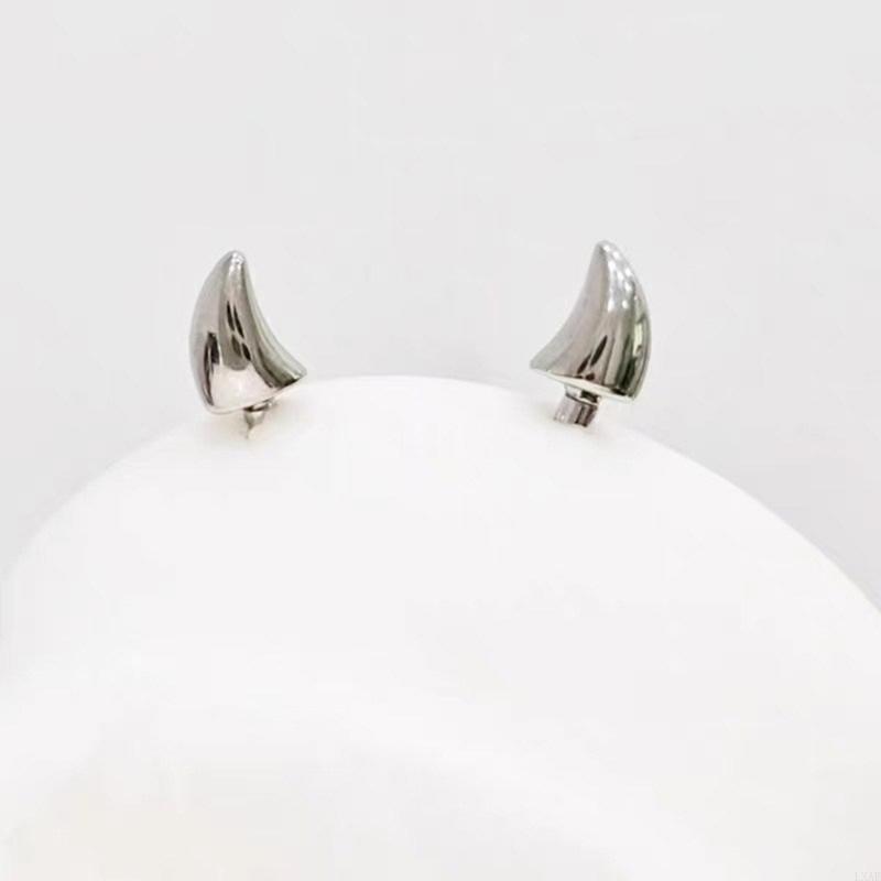 Stylish Devil Spikes Earrings  - Body Jewelry For Sensitive Skin review and price