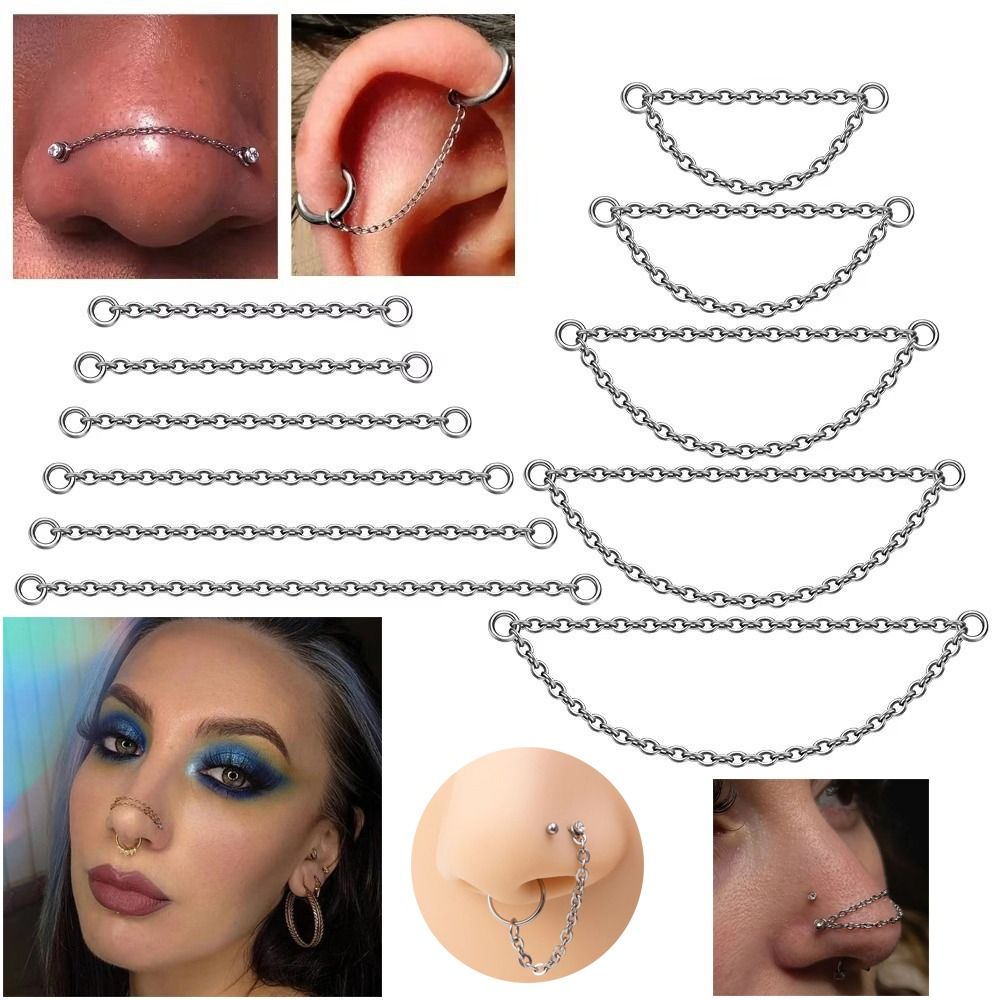 Fashion Titanium Nose Chain Do - Body Jewelry Titanium review and price