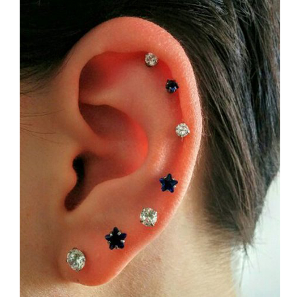 16G Push In Threadless Flat Ba - Body Jewelry Threadless review and price