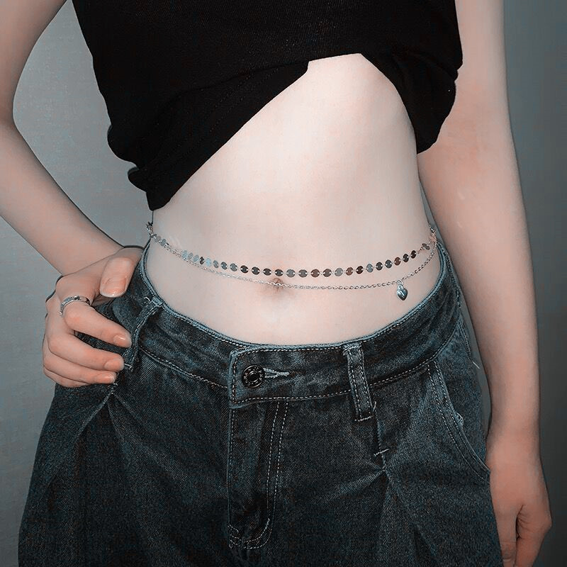 Fashion Simple Double Layer Be - Body Jewelry Outfit review and price