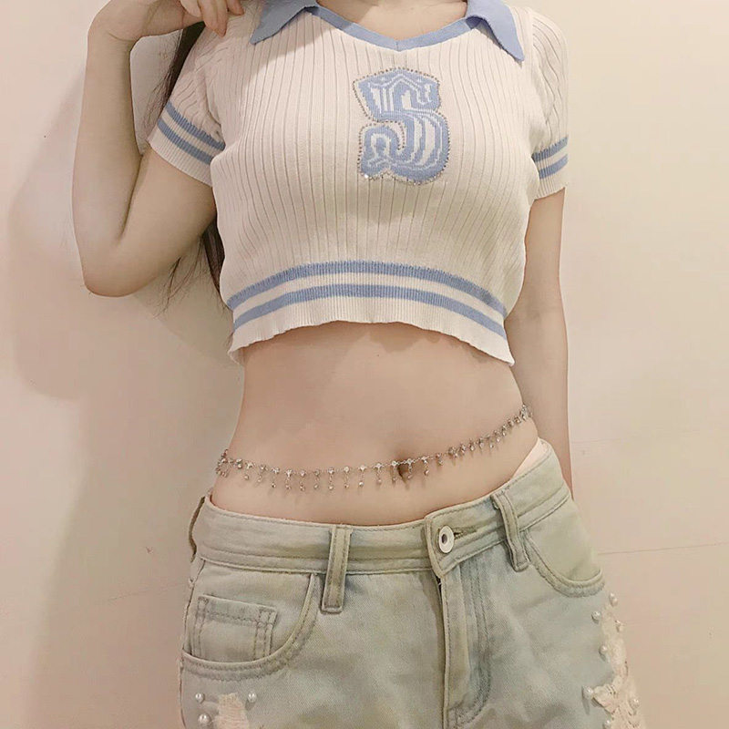 Fashion Simple Double Layer Be - Body Jewelry Outfit review and price