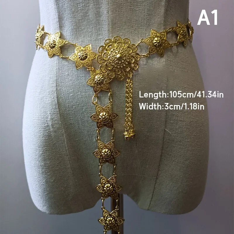 1PC Metal Thailand Waist Chain - Body Jewelry Sale review and price