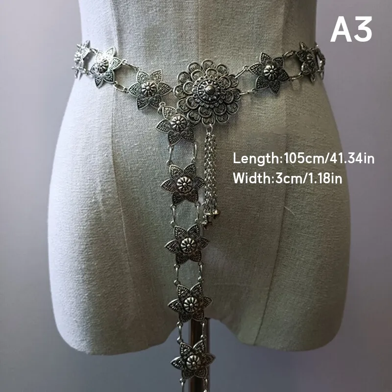 1PC Metal Thailand Waist Chain - Body Jewelry Sale review and price